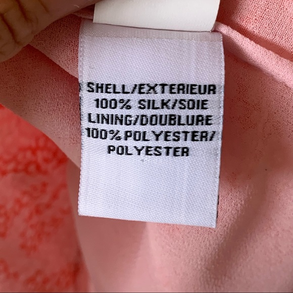 DVF Silk Baylee Layered Coral Tank Top—SZ. Sm - Picture 12 of 16